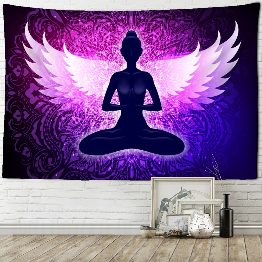 Psychedelic Mystical Schwarzlichtposter