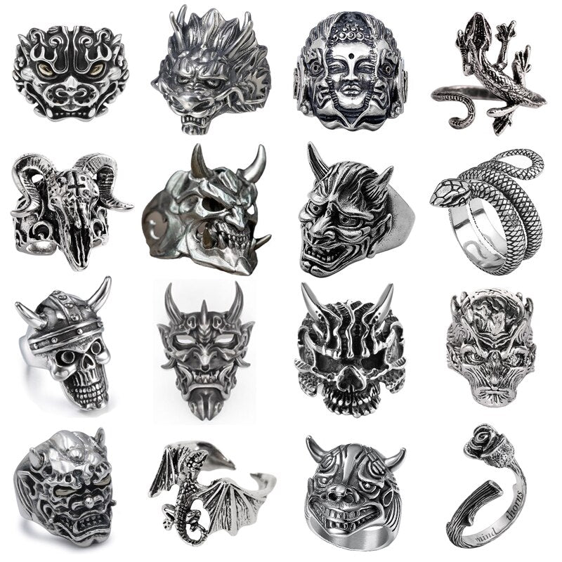 Retro Punk Ring