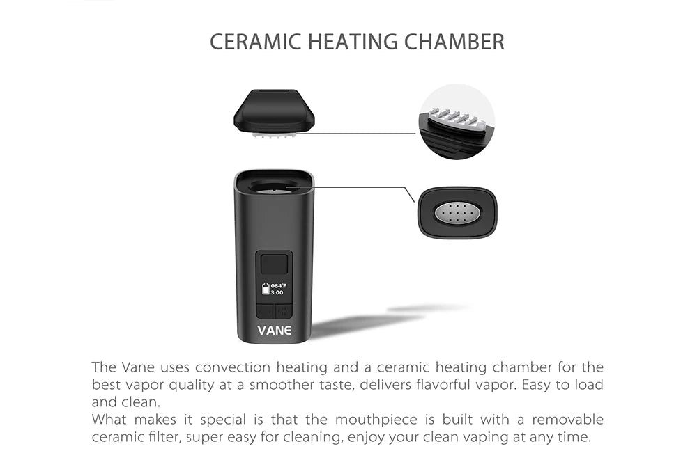 Yocan Vane – Dry Herb Vaporizer Kit