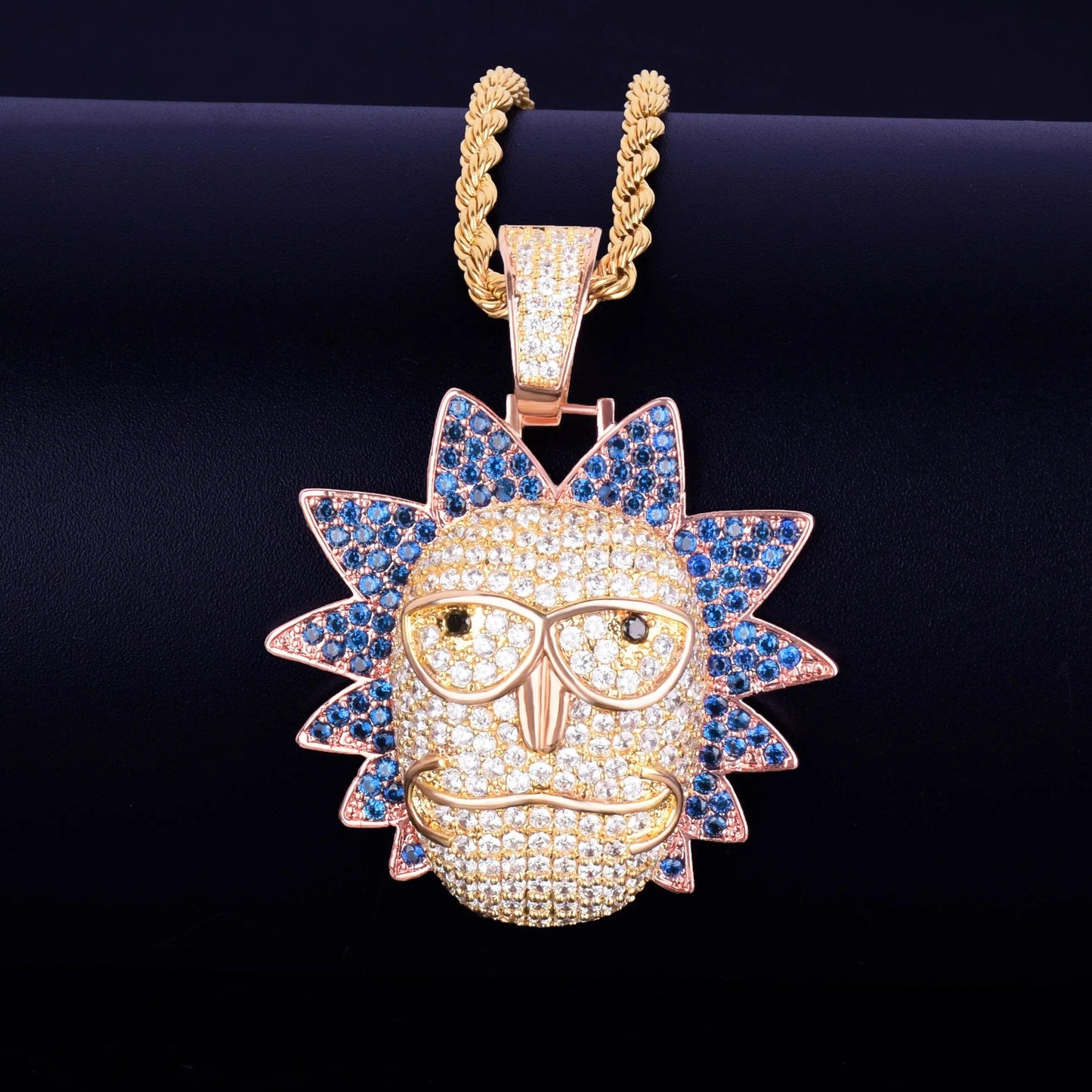 Rick Sanchez Cubic Zirconia Halskette