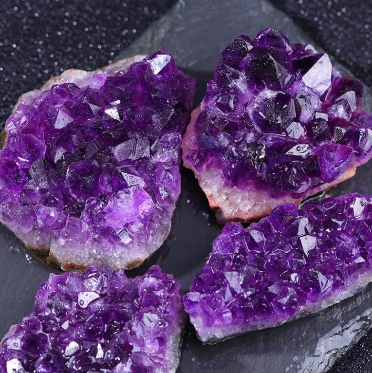 Amethyst-Geode - Natürlicher Quarzstein für Dekoration und Heilung