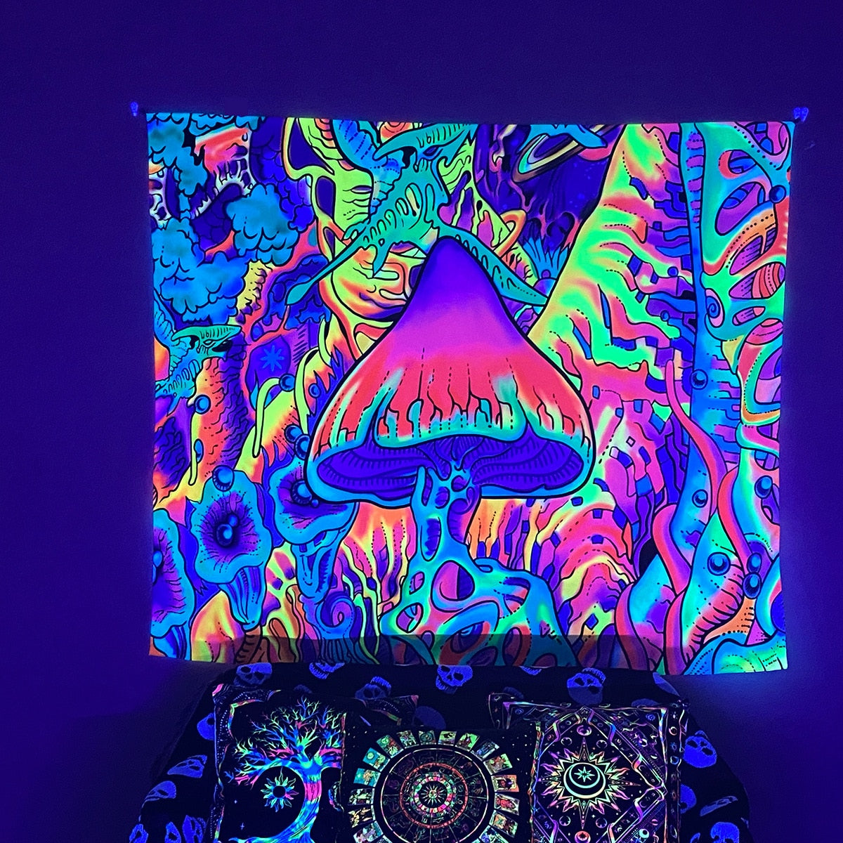 Bapao Schwarzlichtposter