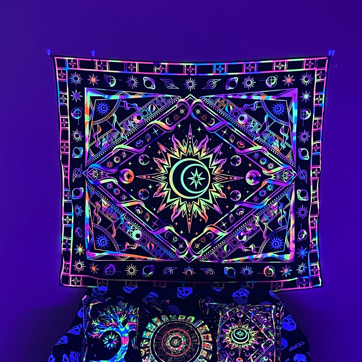 Bapao Schwarzlichtposter