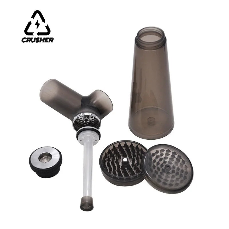 CRUSHER 2-in-1 Bong & Grinder Set