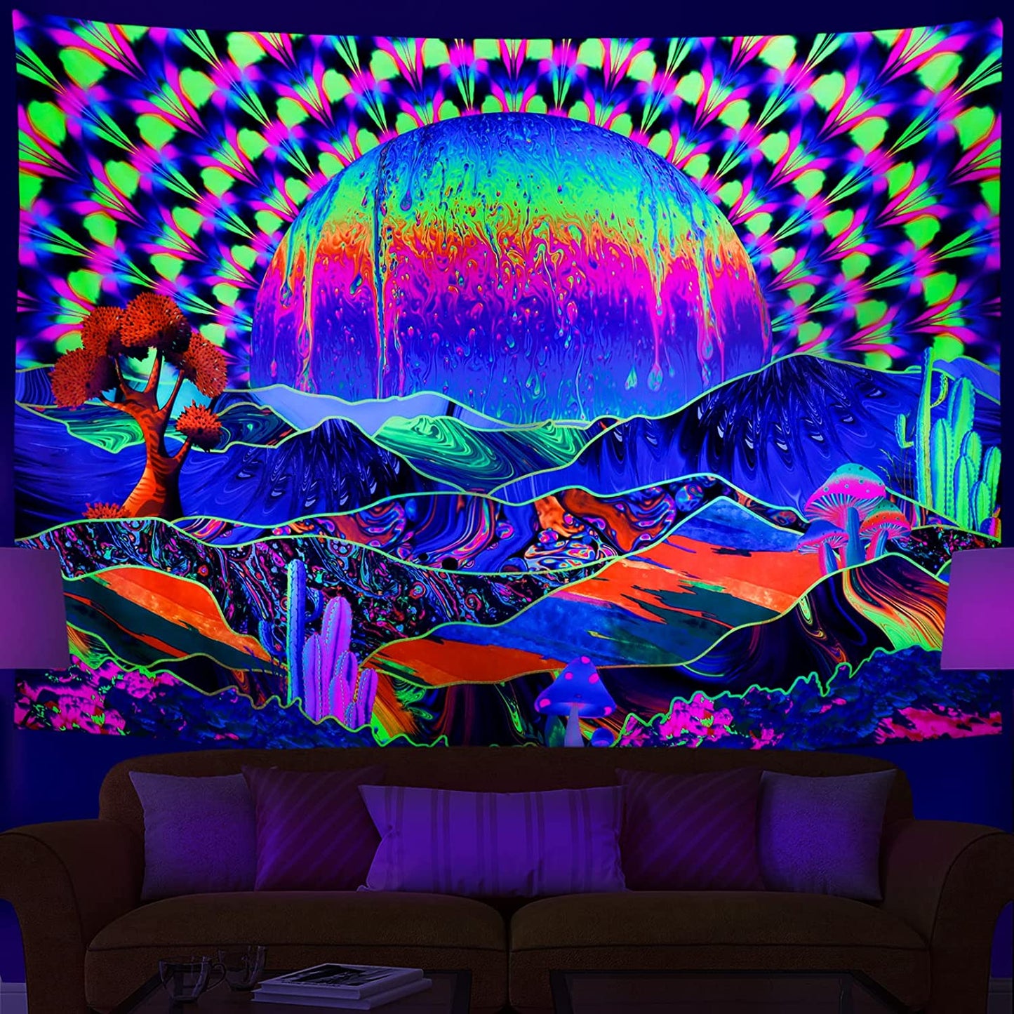 Kaviar Schwarzlichtposter