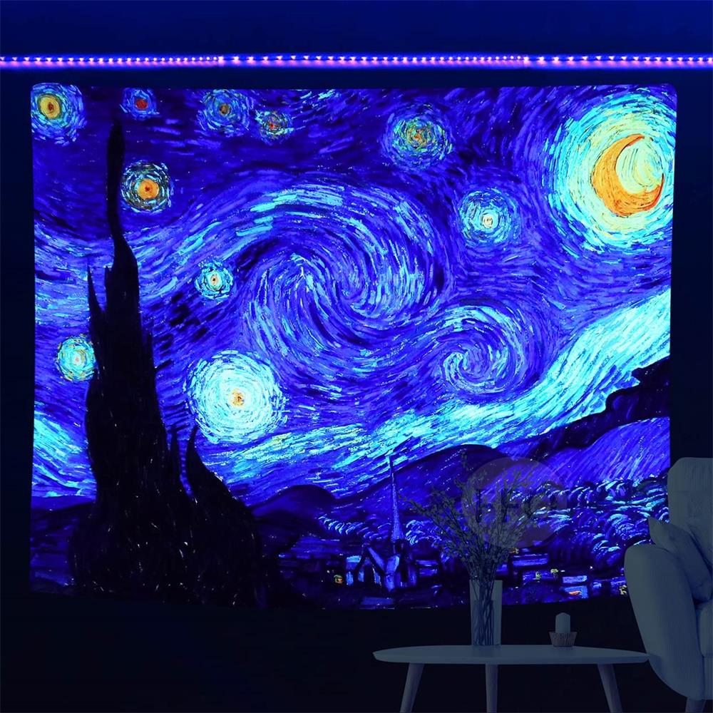 Welcome Mr. Van Gogh Schwarzlichtposter
