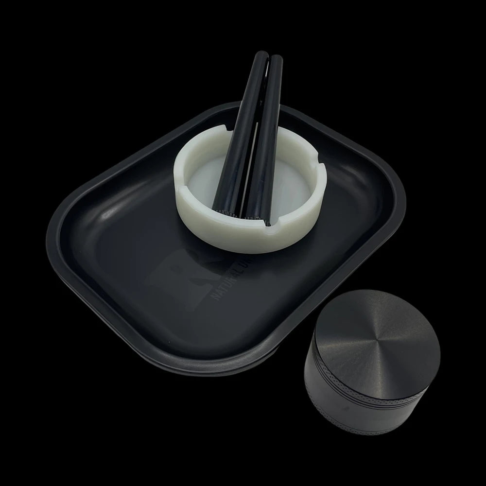5-teiliges Smoking Kit – Grinder & Zubehör