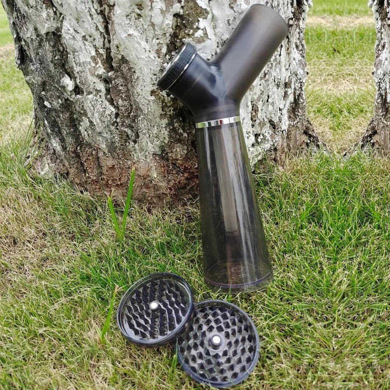 CRUSHER 2-in-1 Bong & Grinder Set