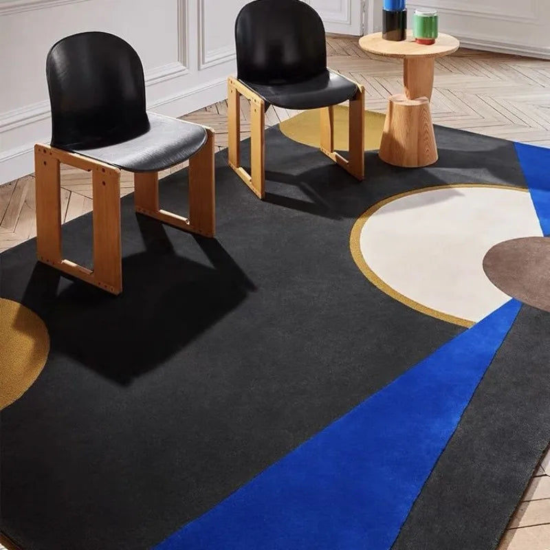 Schlichter Stil Teppich – Weicher, Waschbarer Luxus-Teppich für Schlafzimmer & Wohnzimmer