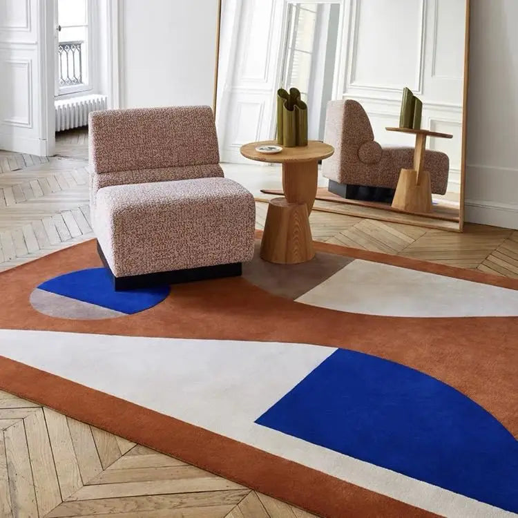 Schlichter Stil Teppich – Weicher, Waschbarer Luxus-Teppich für Schlafzimmer & Wohnzimmer
