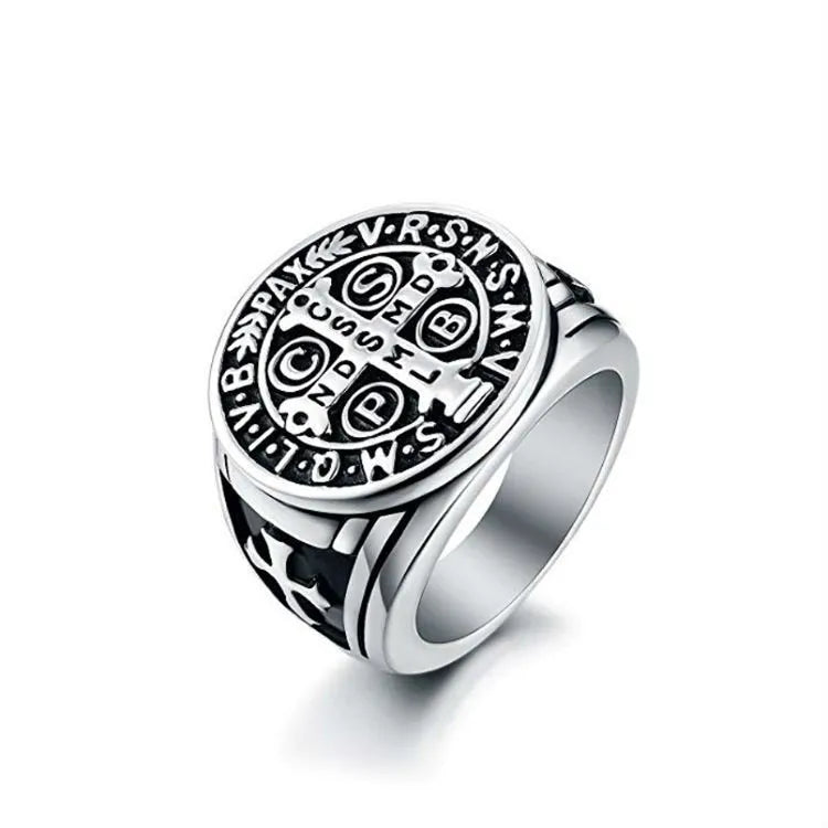 Vintage Ring - Trendige Symbole und Muster
