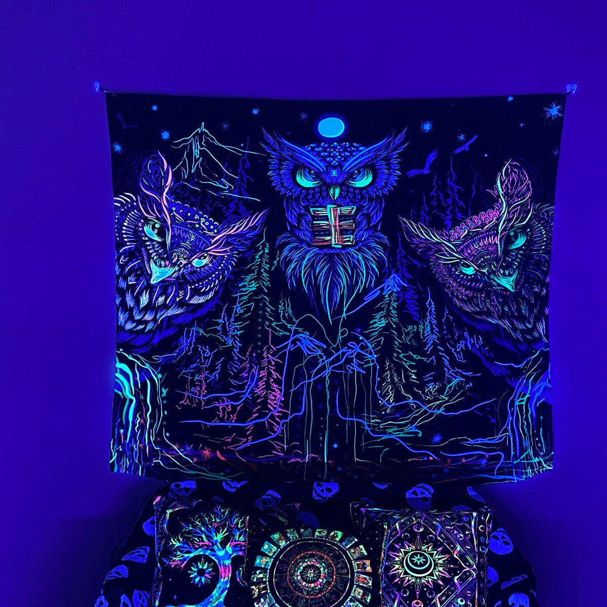 Bapao Schwarzlichtposter