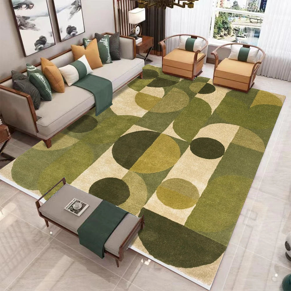 Moderner Geometrischer Teppich – Stilvoll & Großflächig