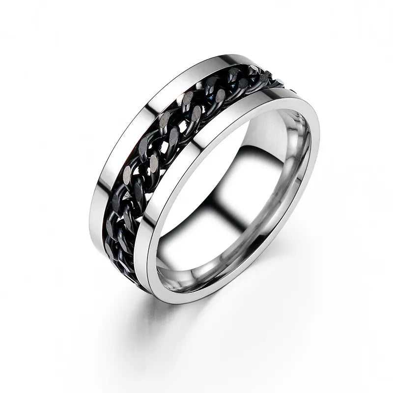 Rotator Titanring mit Flaschenöffner - Einzigartiges Hip-Hop Accessoire