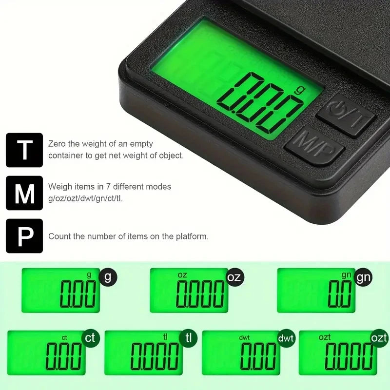 Mini-Digitalwaage – 0,01 g Präzision