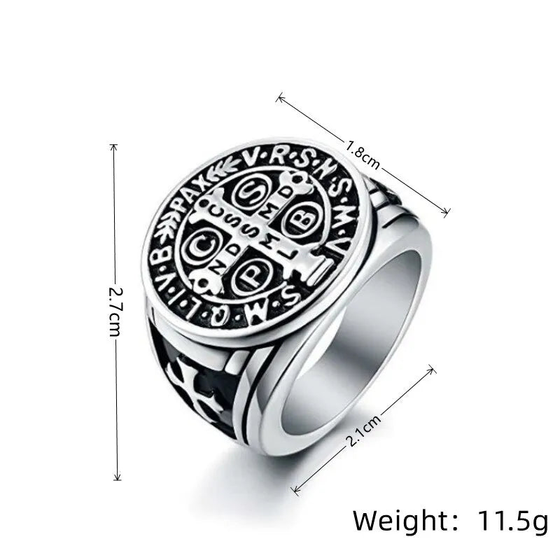 Vintage Ring - Trendige Symbole und Muster