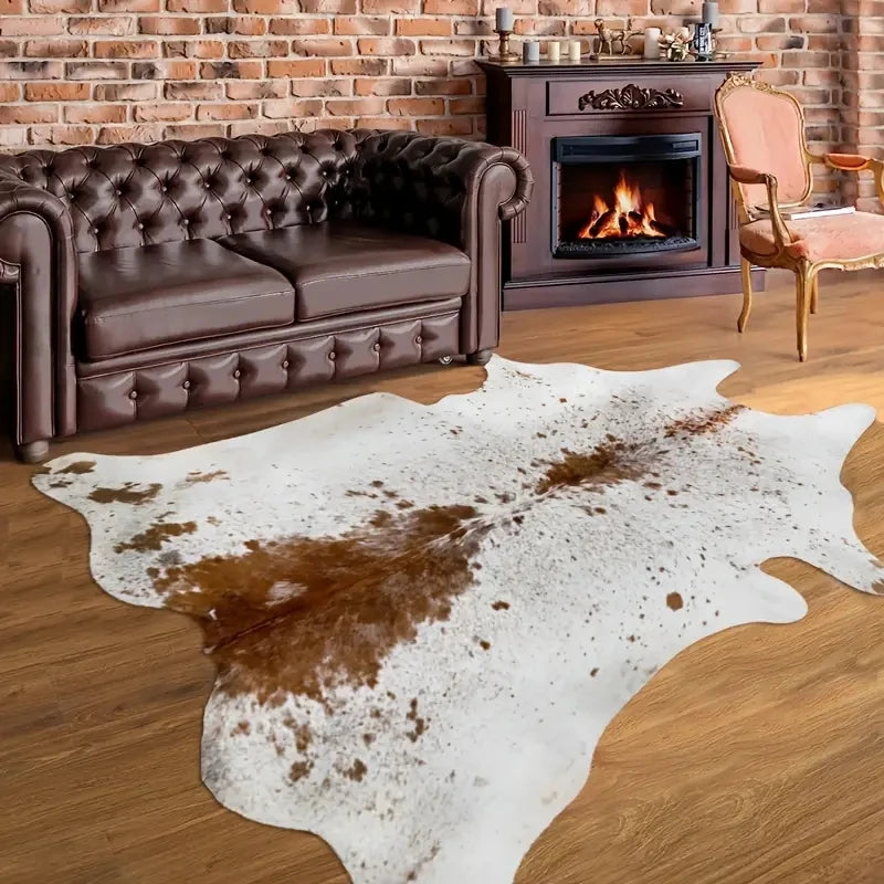 Kunstfell-Kuhfell Teppich – Wohnzimmer & Schlafzimmer