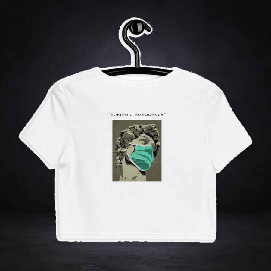 Art Quarantine Crop Top