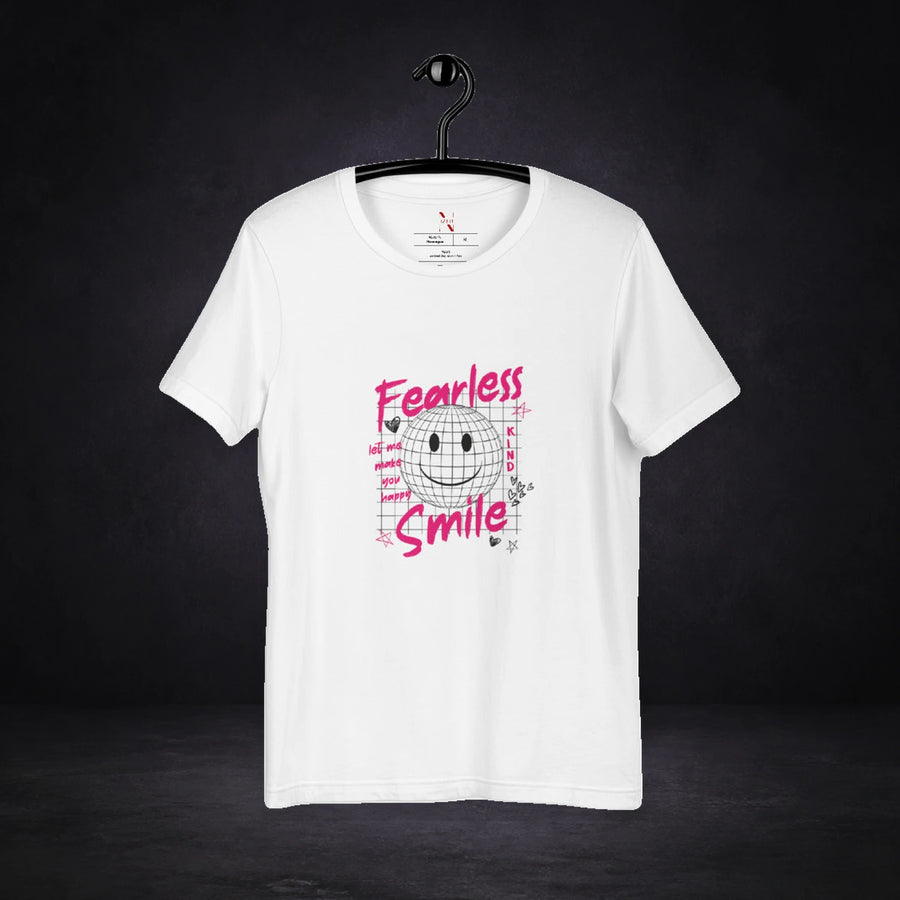 Fearless Smile Graphic T-Shirt Design 2