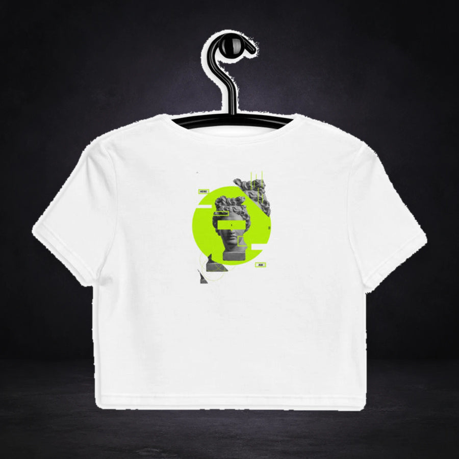 Here Art Crop Top