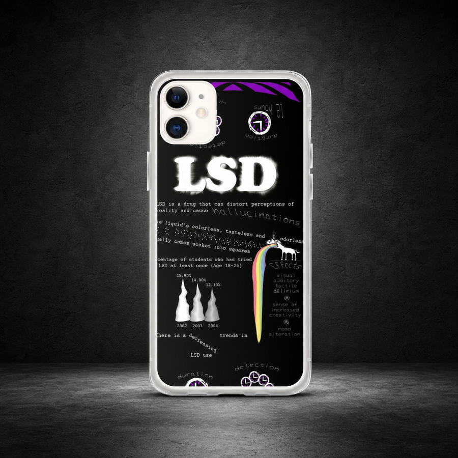 Tripp with LSD iPhone case