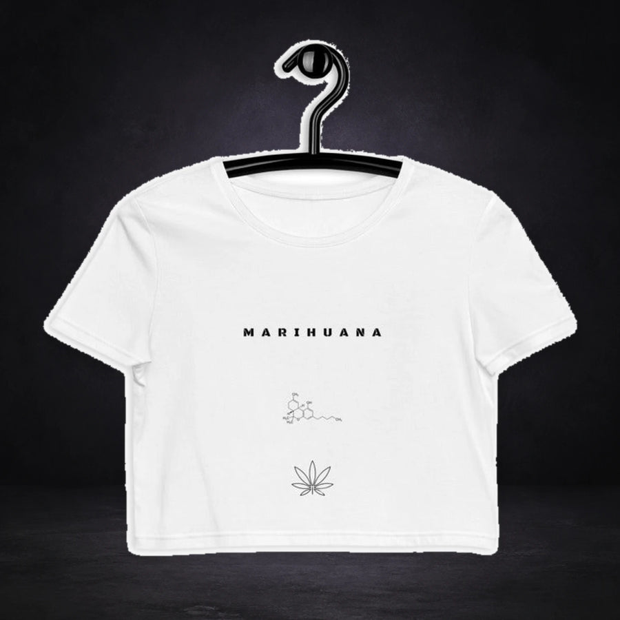 Marihuana Crop Top - Festival Crop Top