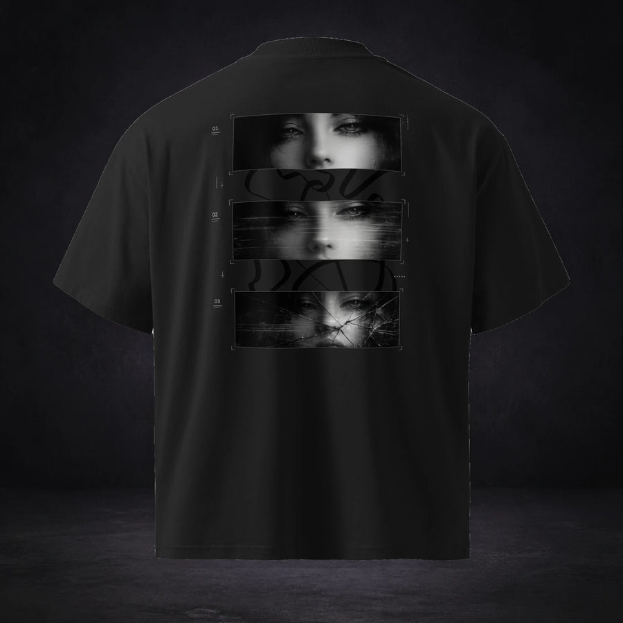 MIRROR CHECK Oversized T-Shirt