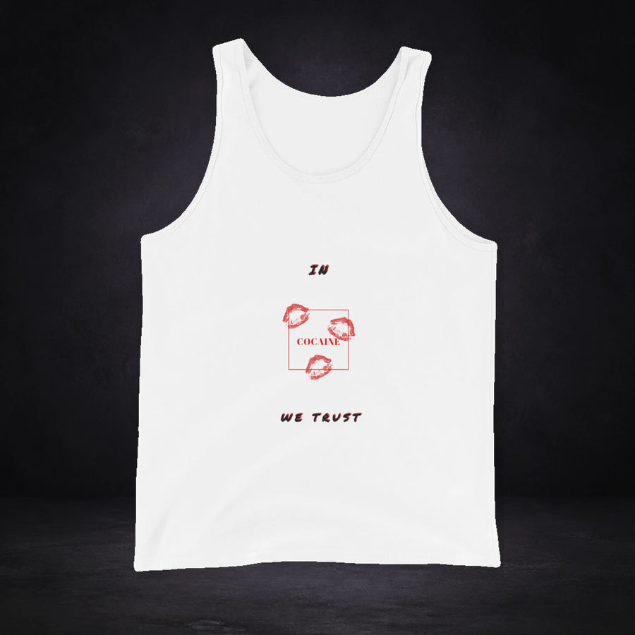 In Cocaine we trust tank top