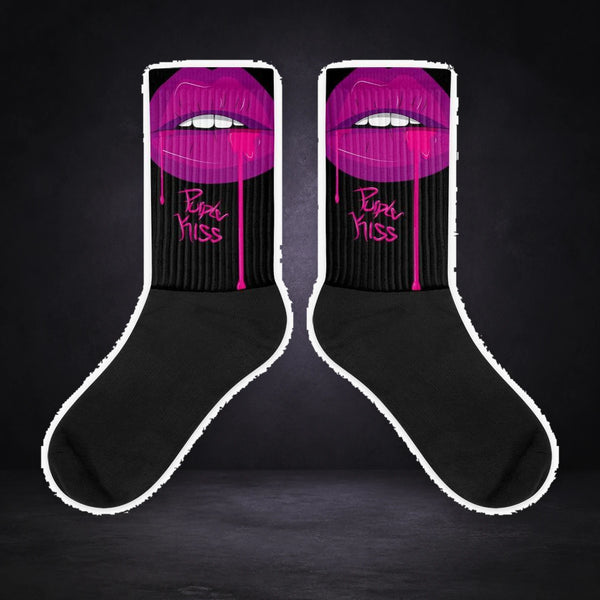 Purple Kiss socks