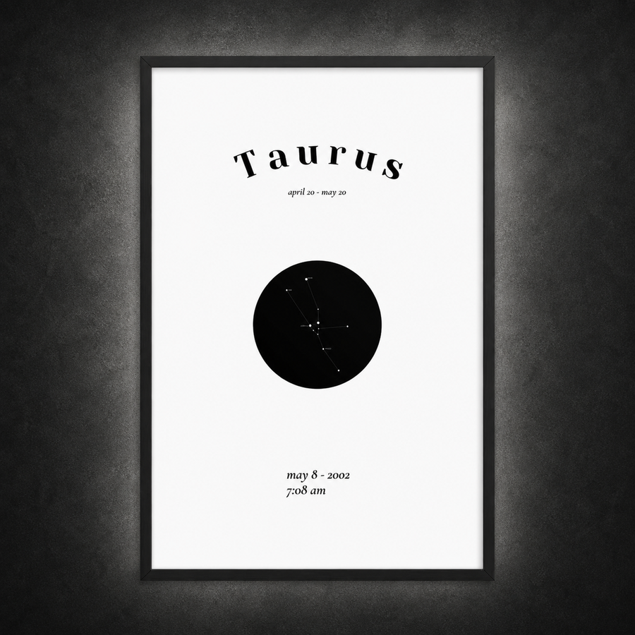 Taurus Framed Poster