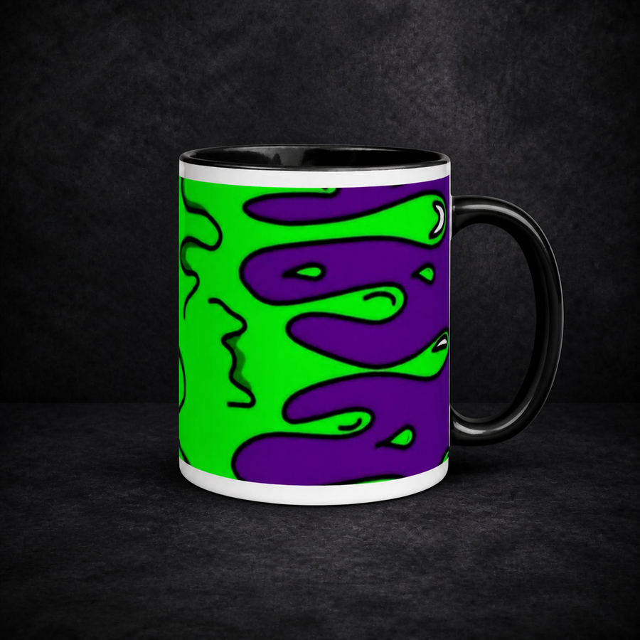 Matrix mug with colored inside