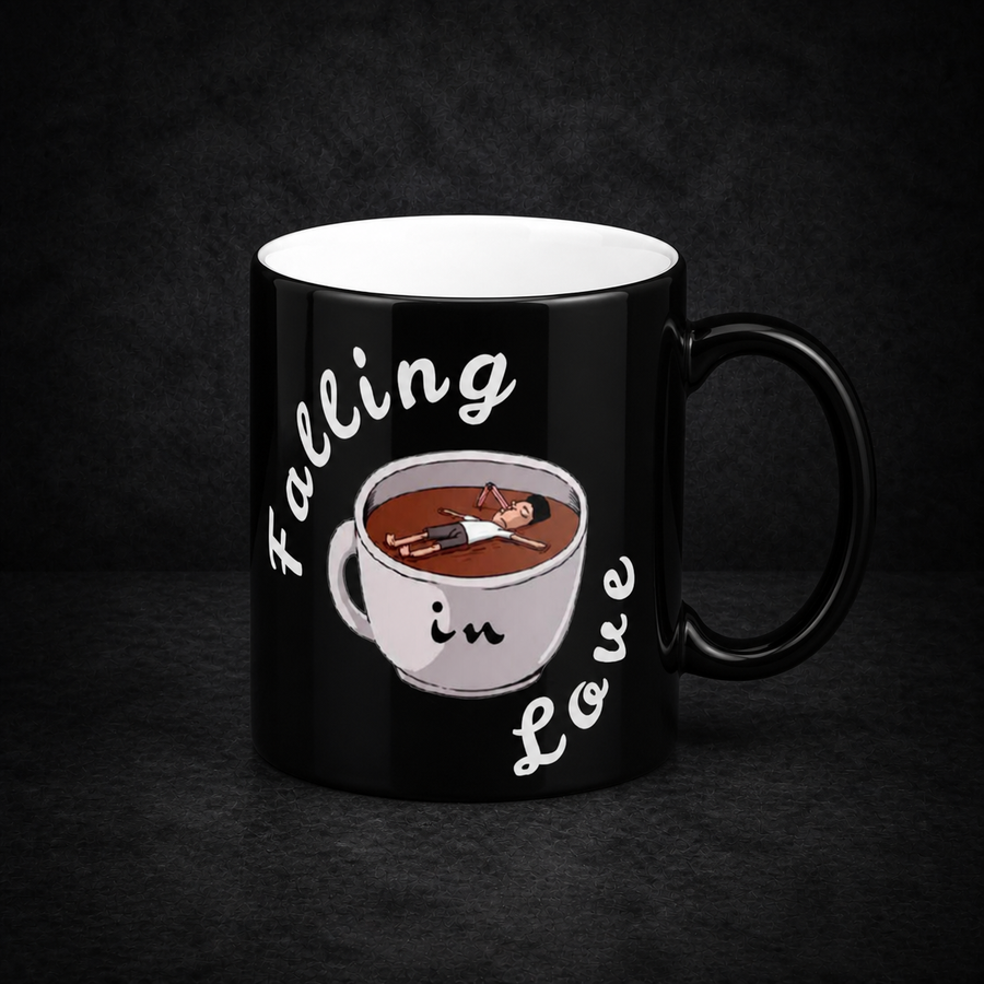 Falling In Love with Coffee Thermo Tasse