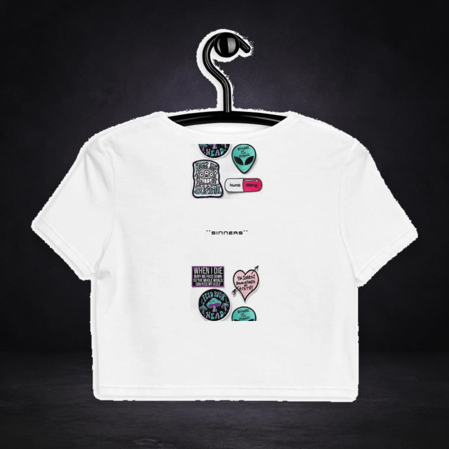 Trippy Sinners Crop Top