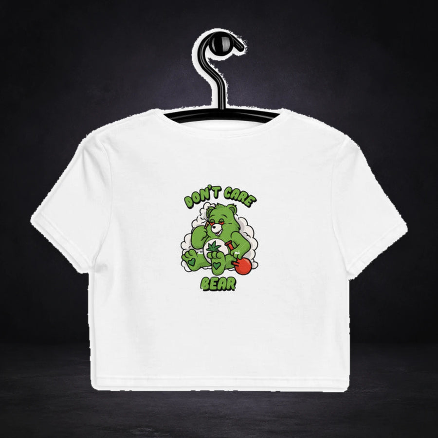Weed Bear Crop Top