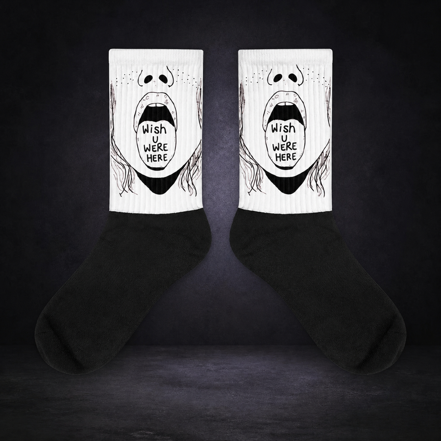 Wish you were here - socks
