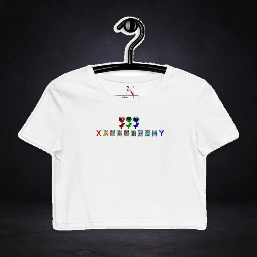 Xanax Anarchy Crop Top