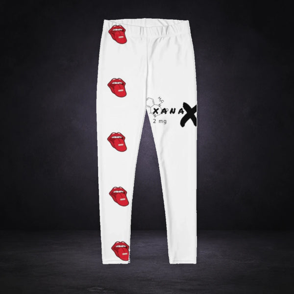Xanax Print Leggings - Festival Leggings