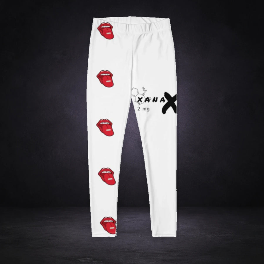 Xanax Print Leggings - Festival Leggings