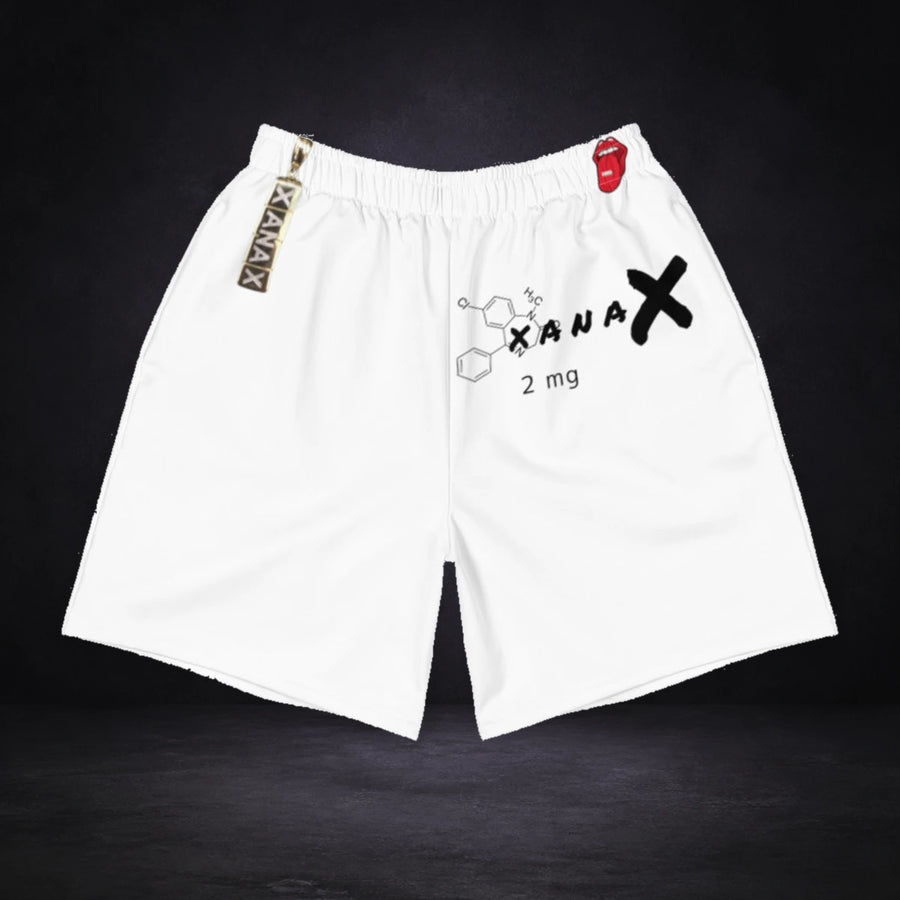 Xanax Print Shorts - Festival Shorts