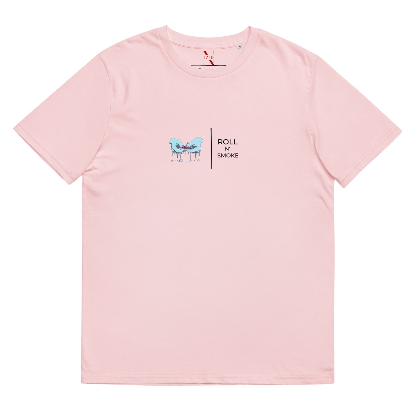 Roll and Smoke Bio-Baumwoll-T-Shirt