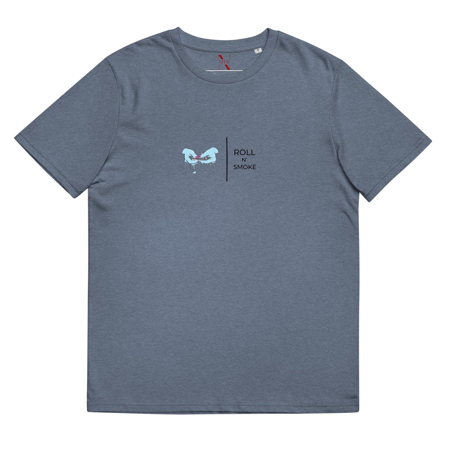 Roll and Smoke Bio-Baumwoll-T-Shirt