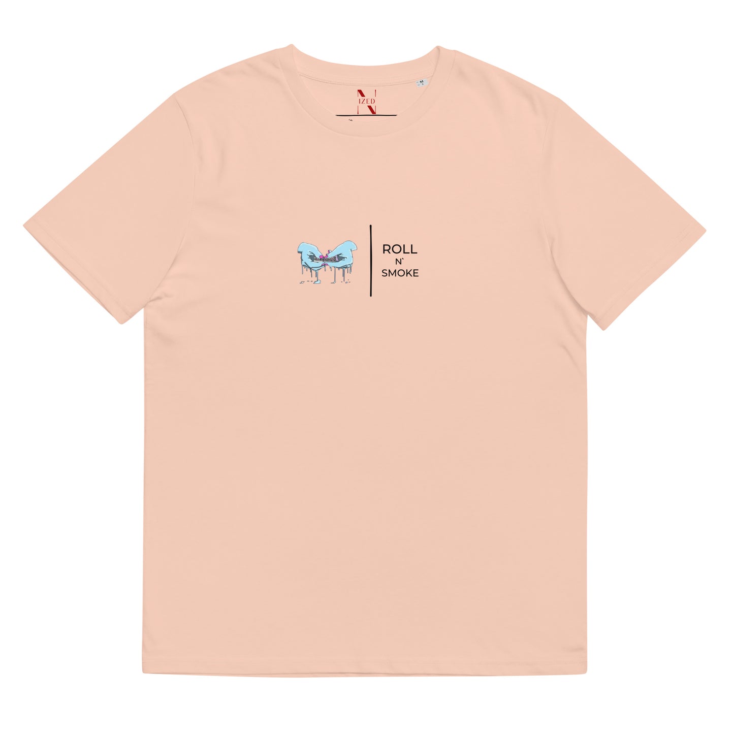 Roll and Smoke Bio-Baumwoll-T-Shirt