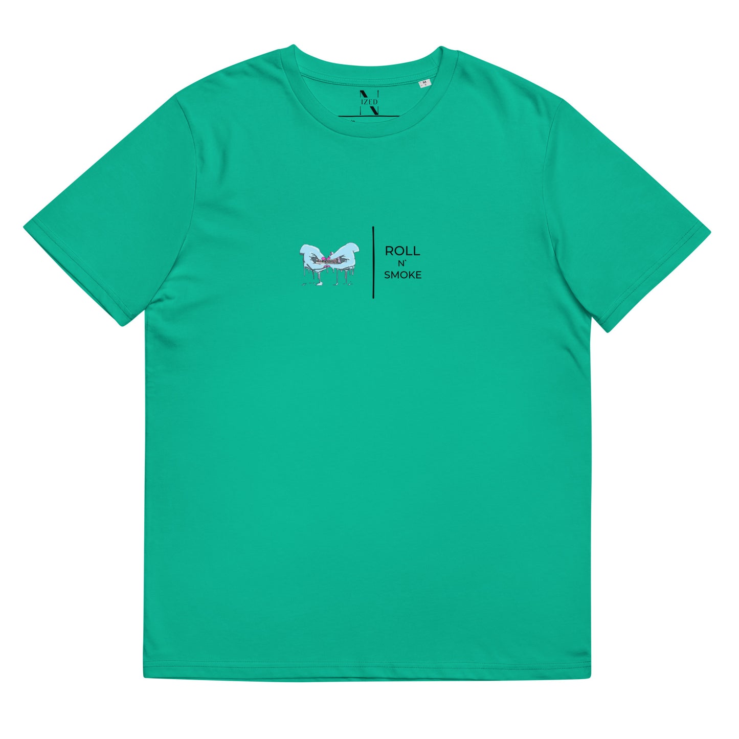 Roll and Smoke Bio-Baumwoll-T-Shirt