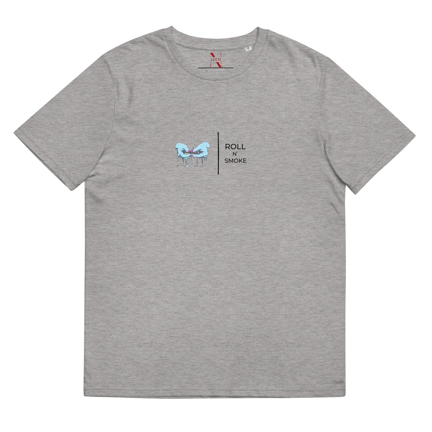 Roll and Smoke Bio-Baumwoll-T-Shirt