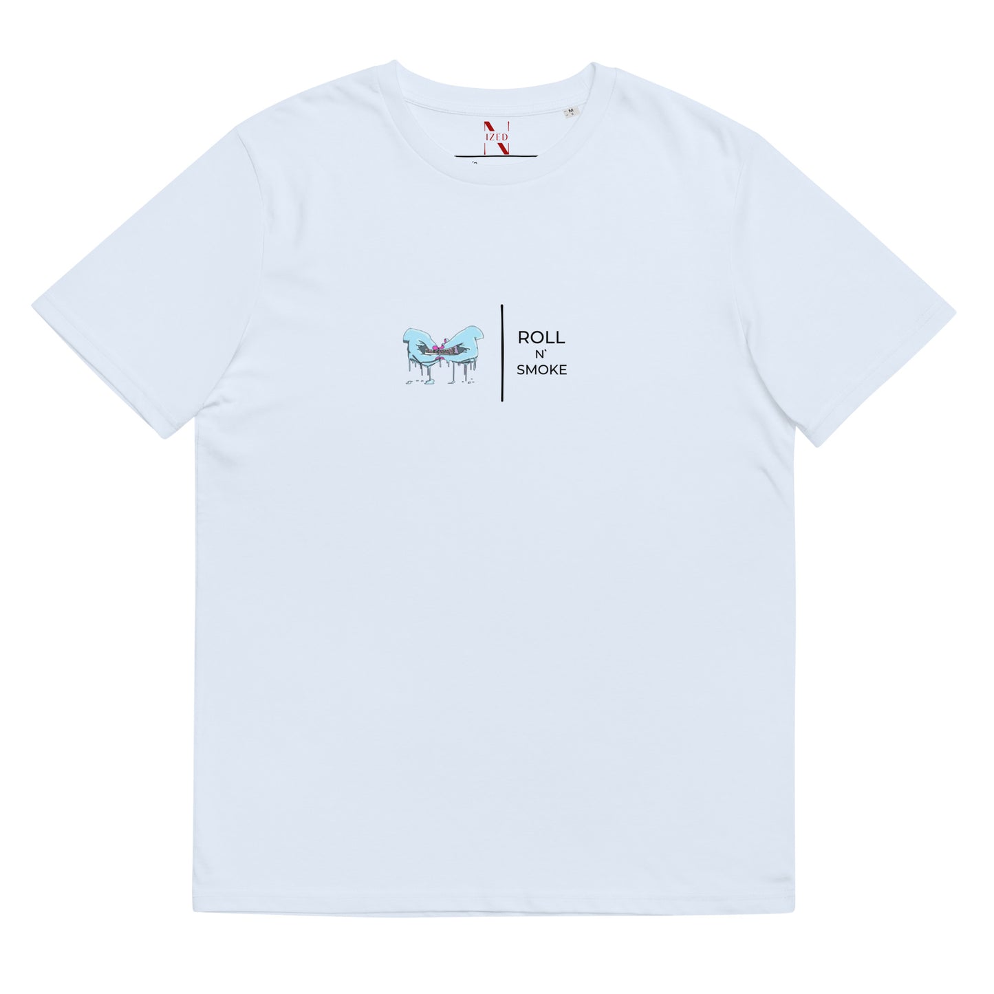 Roll and Smoke Bio-Baumwoll-T-Shirt