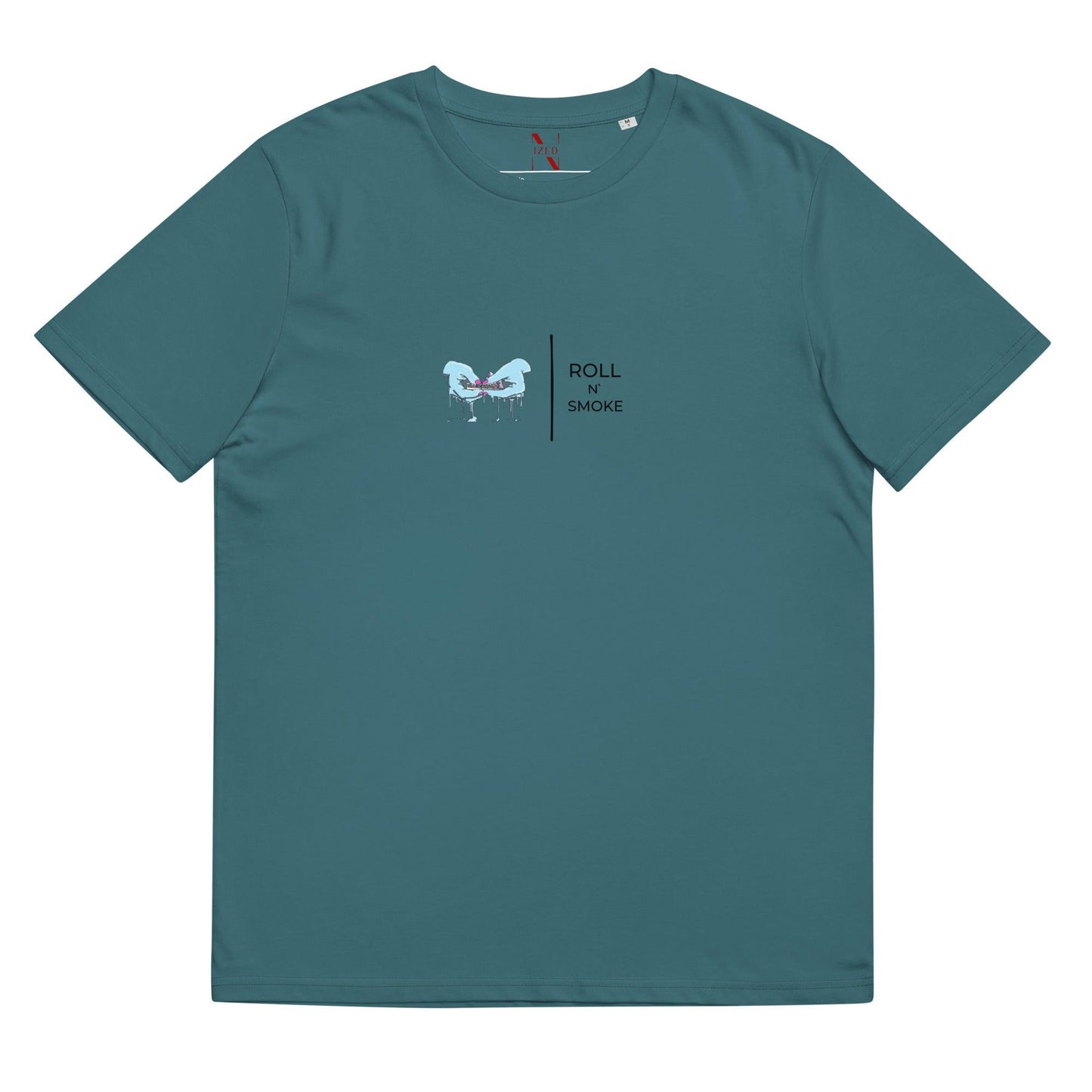 Roll and Smoke Bio-Baumwoll-T-Shirt