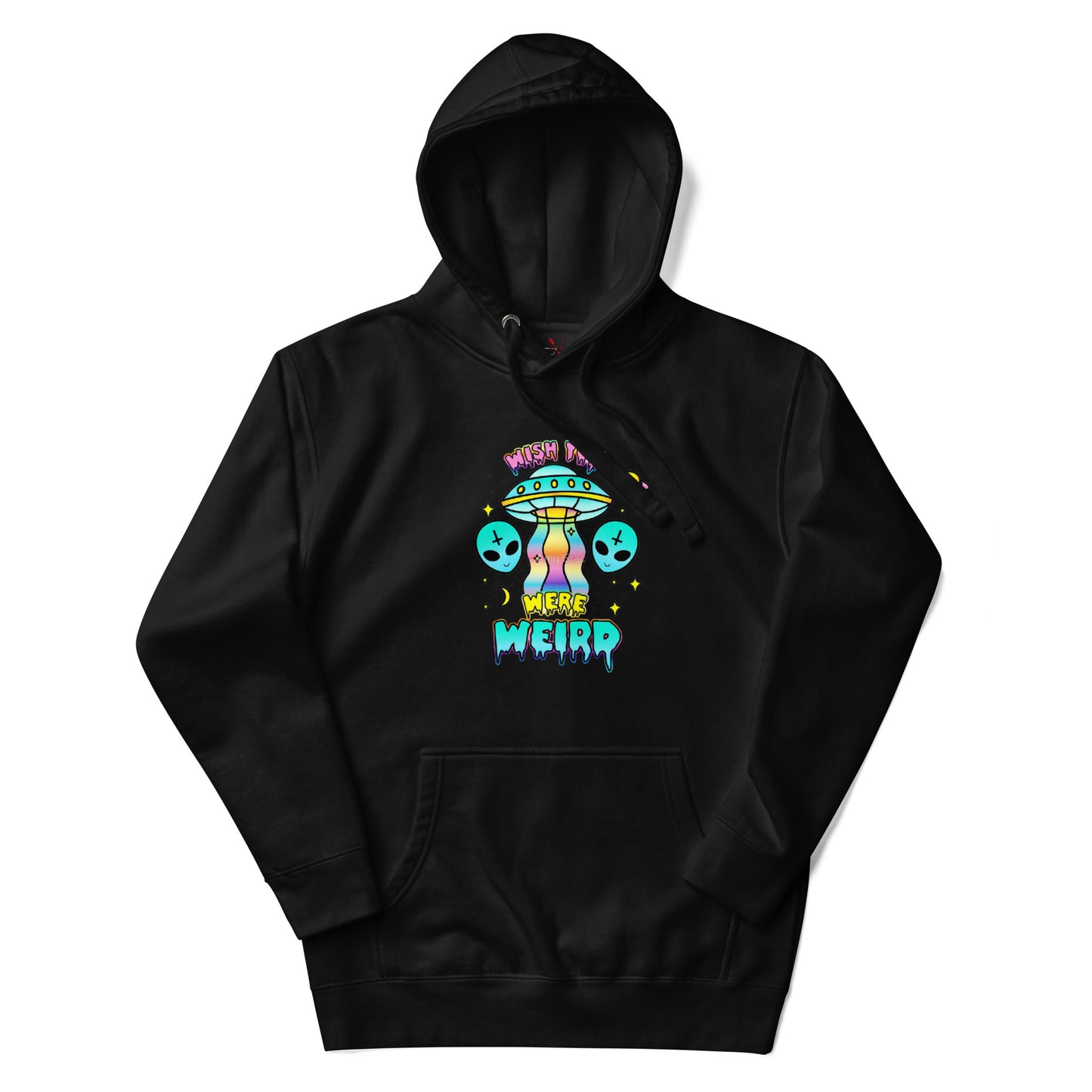 Wish you were werid aliens Kapuzenpullover
