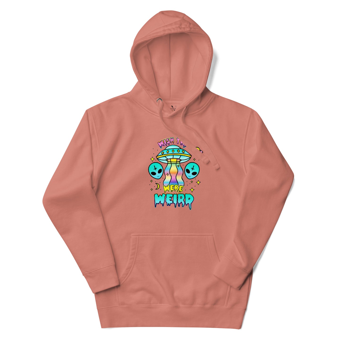 Wish you were werid aliens Kapuzenpullover