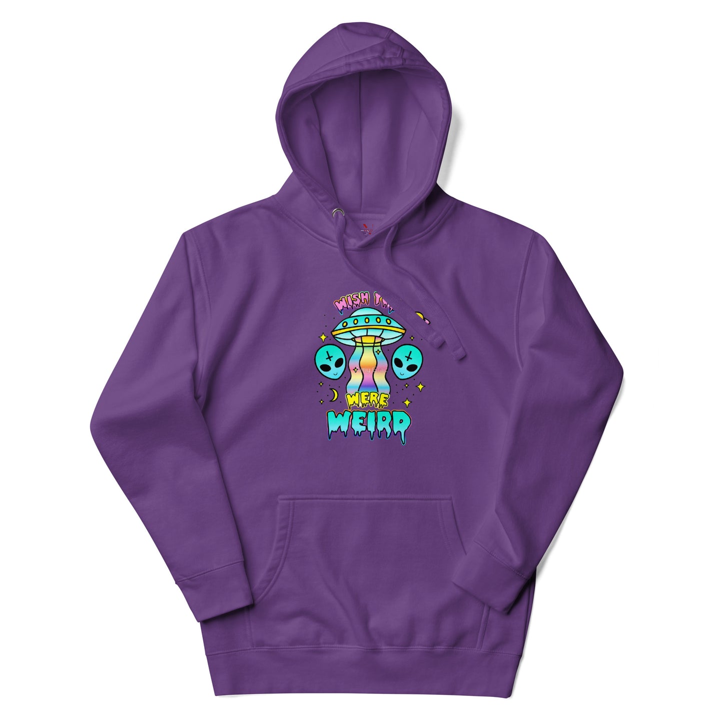 Wish you were werid aliens Kapuzenpullover