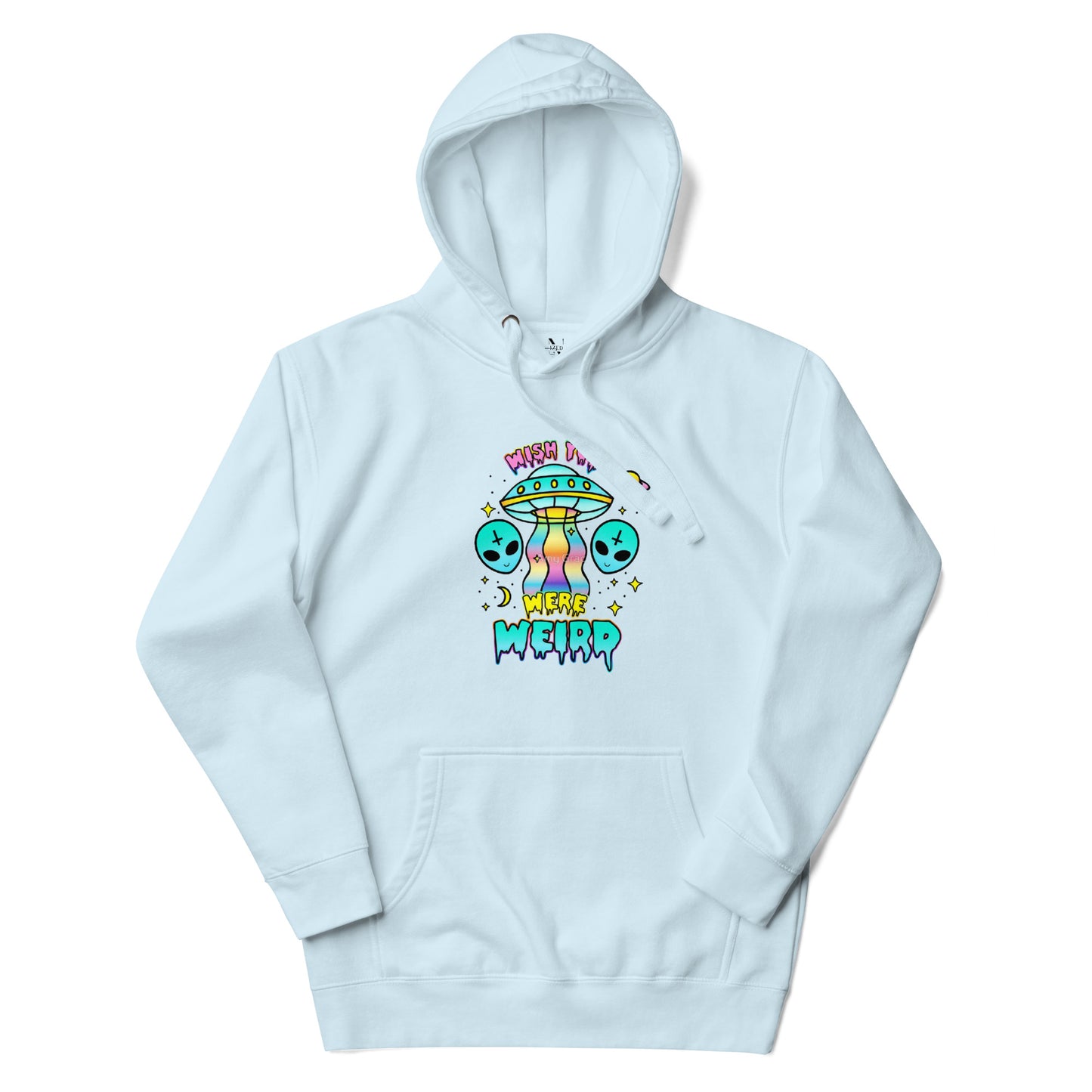Wish you were werid aliens Kapuzenpullover